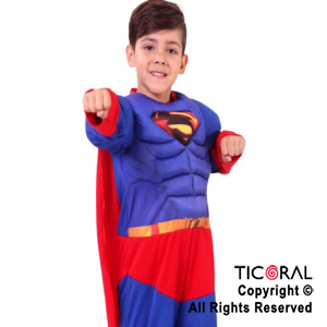 DISF SUPERMAN MUSCULOSO TD TALLE 4 x 1
